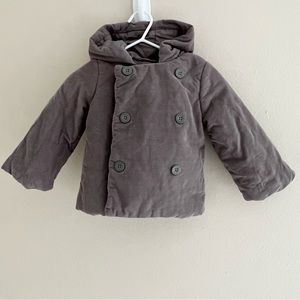 Baby Gap Grey Puffer Unisex Coat